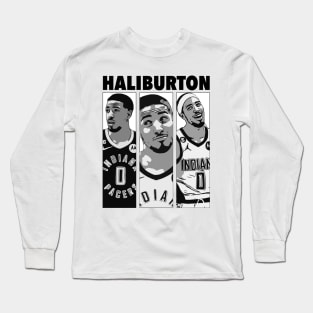 Tyrese Haliburton Basketball 2 Long Sleeve T-Shirt